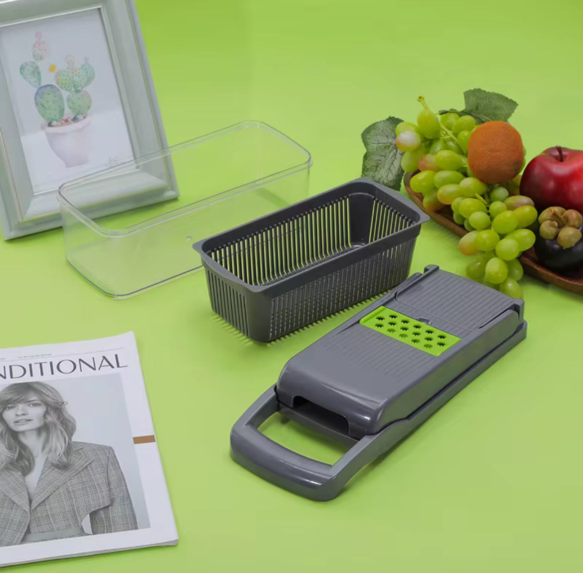 12-1 Manual Mandoline Fruit & Vegetable Cutter