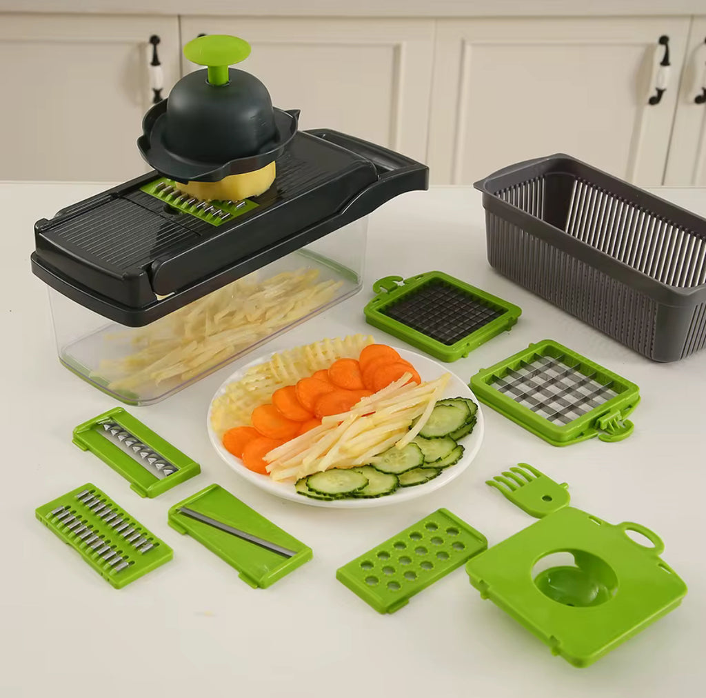 12-1 Manual Mandoline Fruit & Vegetable Cutter
