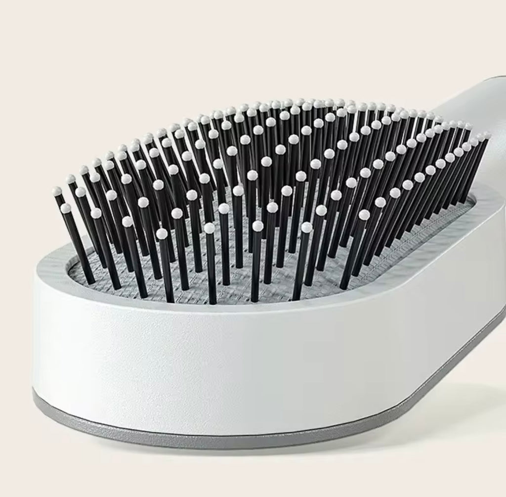 Automatic Self-Cleaning Women Hairbrush