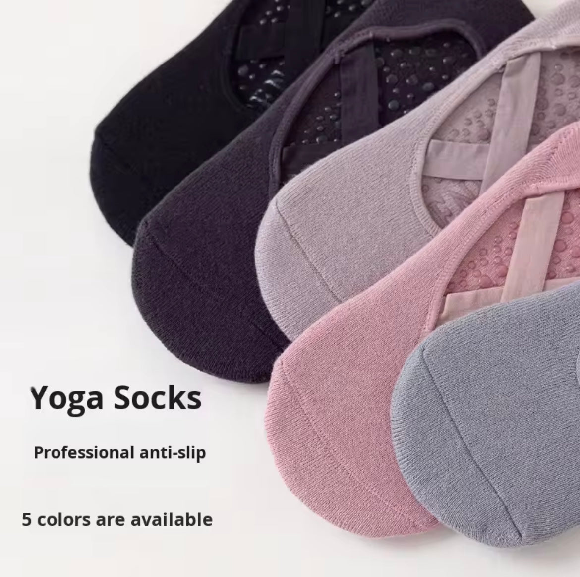 Non-Slip Pilates Socks