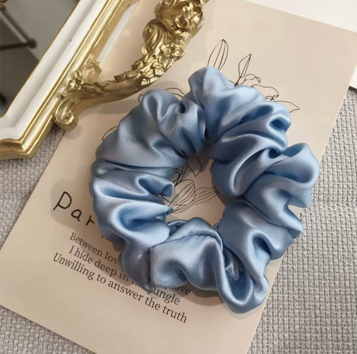 Silk Scrunchies