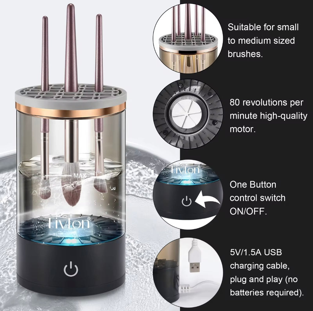 Electric Makeup Brush Cleaner